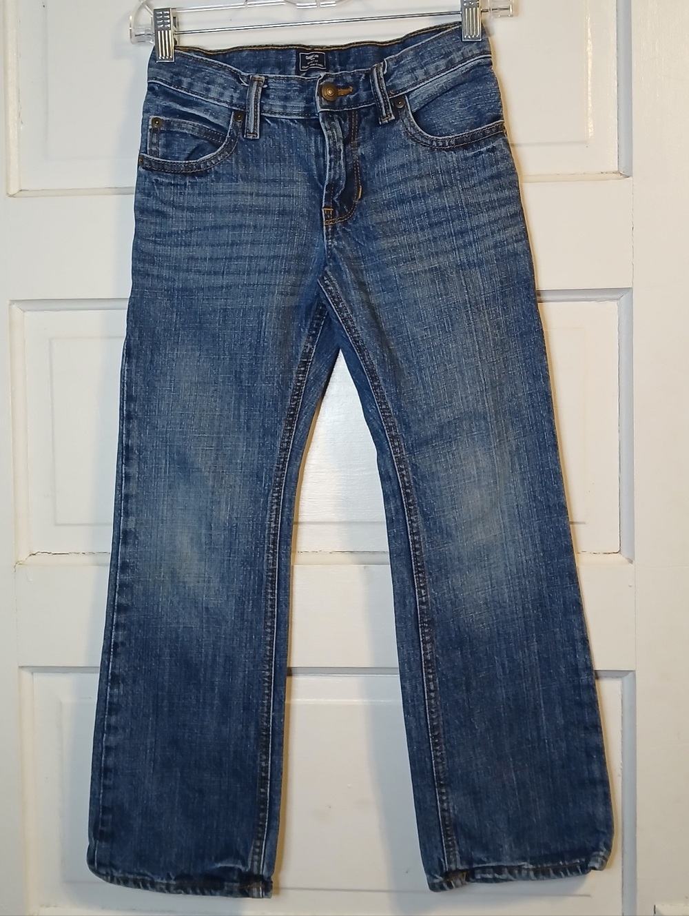 Gap Kids Boot Fit Jeans Girls Size 8 Regular Blue Medium Wash Bootcut Denim